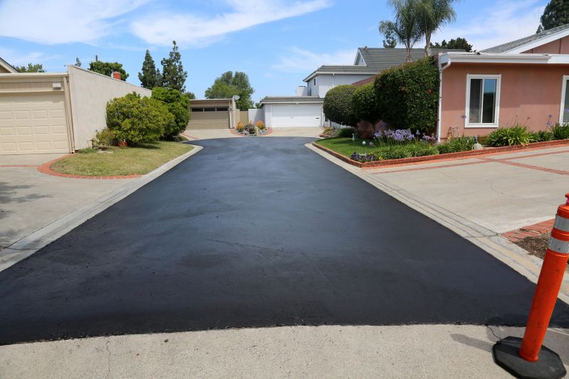 Finished Residential Asphalt Sealing